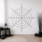 Spinnennetz schwarz 150cm