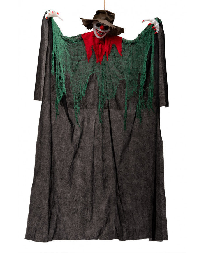 Horrorclown 200cm leuchtend ohne Batterien