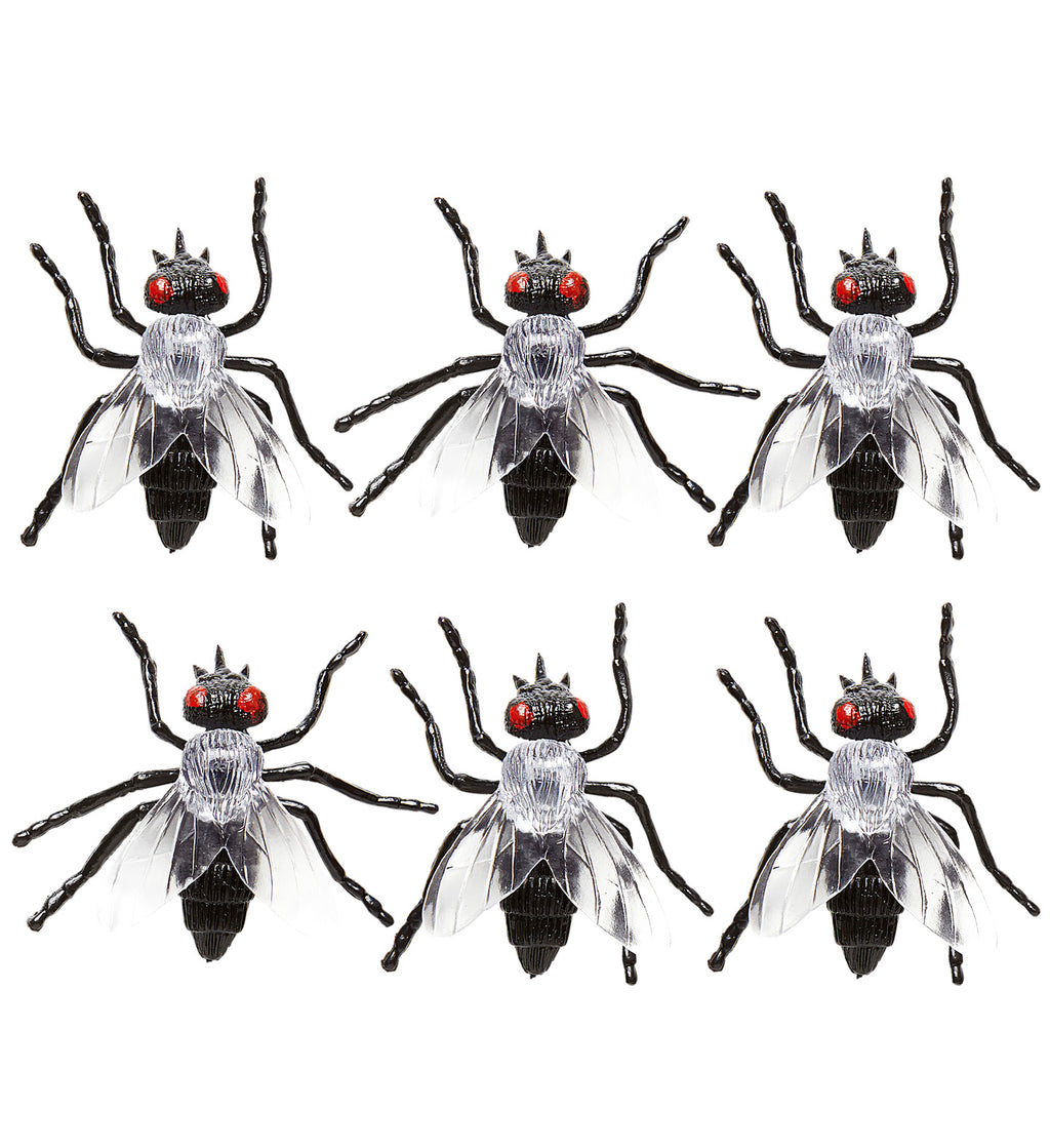 6x Monsterfliege 6cm Länge