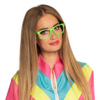 Brille neonfarbe ohne Gläser sortiert