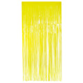 Türvorhang Lametta neongelb 100x200cm