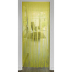 Türvorhang Lametta neongelb 100x200cm