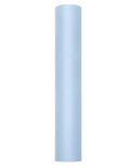 Tüll 30cm x 9m hellblau