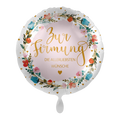 Folienballon Firmung 45cm rund rosa