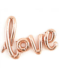 Folienballon Schriftzug (Love) rosegold 75cm Länge