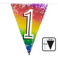Wimpelkette bunt 6m Nr. 1