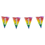 Wimpelkette bunt 6m Nr. 1