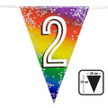 Wimpelkette bunt 6m Nr. 2