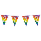 Wimpelkette bunt 6m Nr. 2