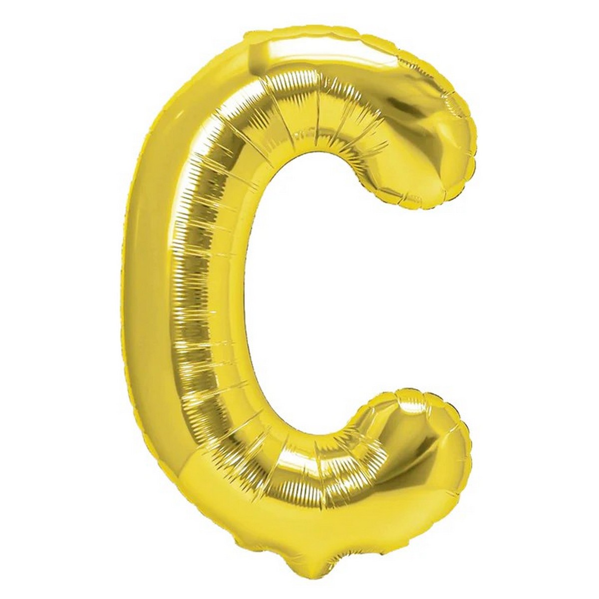 Folienballon Buchstabe C gold 35cm