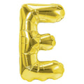Folienballon Buchstabe E gold 35cm
