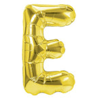 Folienballon Buchstabe E gold 35cm