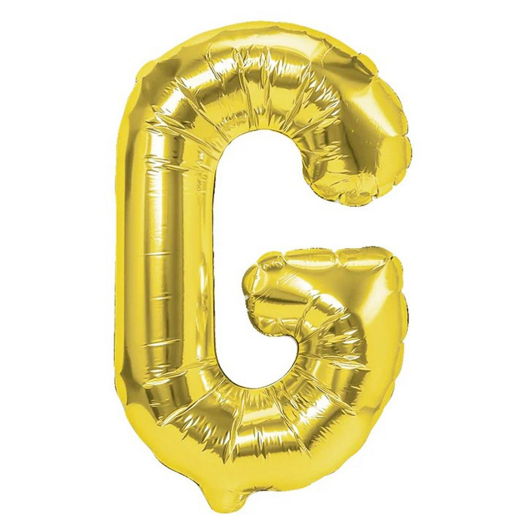 Folienballon Buchstabe G gold 35cm