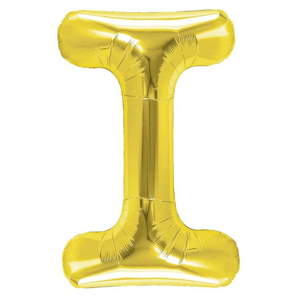 Folienballon Buchstabe I gold 35cm