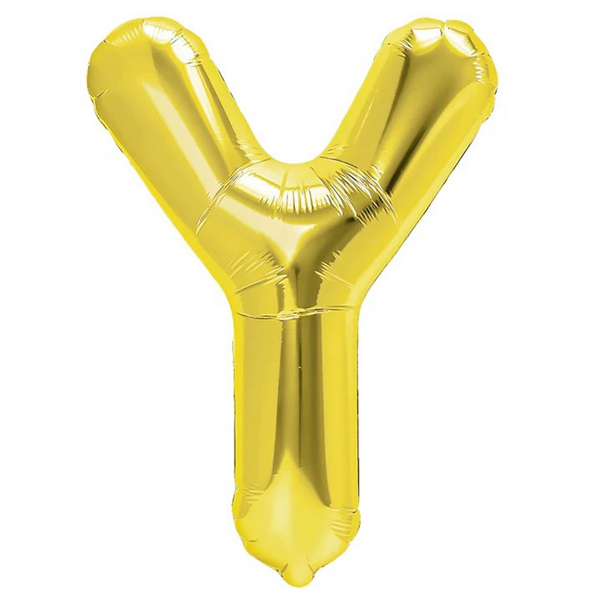 Folienballon Buchstabe Y gold 35cm