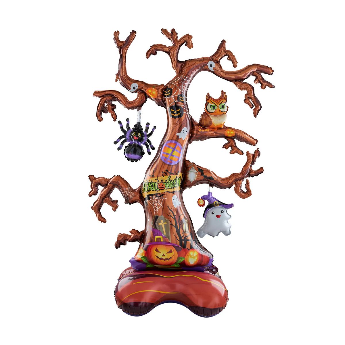 Folienballon Halloween Tree 128cm luftbefüllbar
