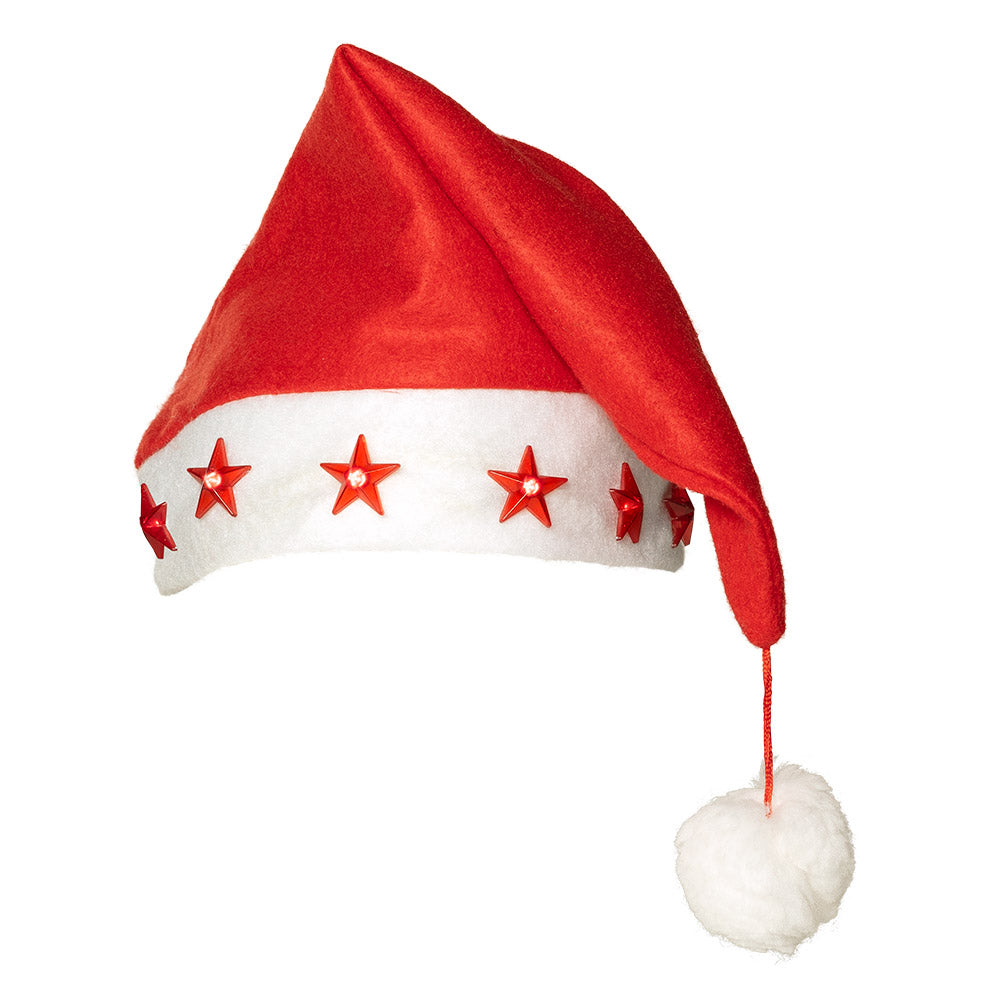 Weihnachtsmütze LED