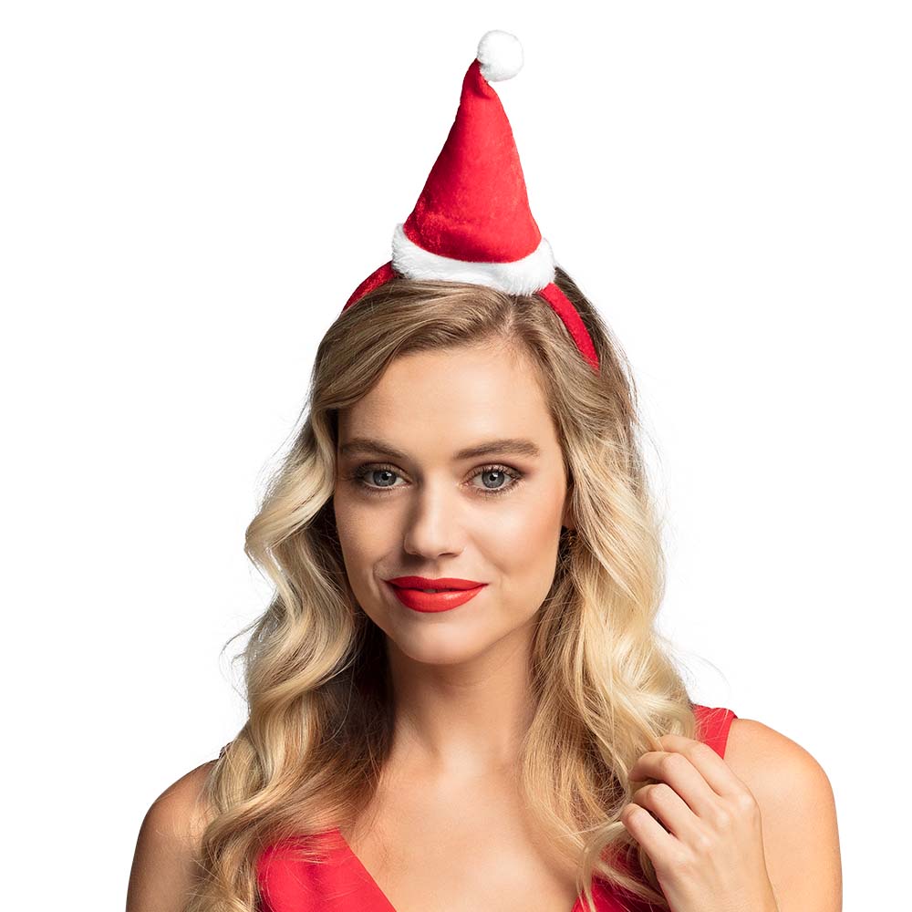Haarreif Weihnachtsmütze