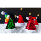 Weihnachtsmütze Pailetten