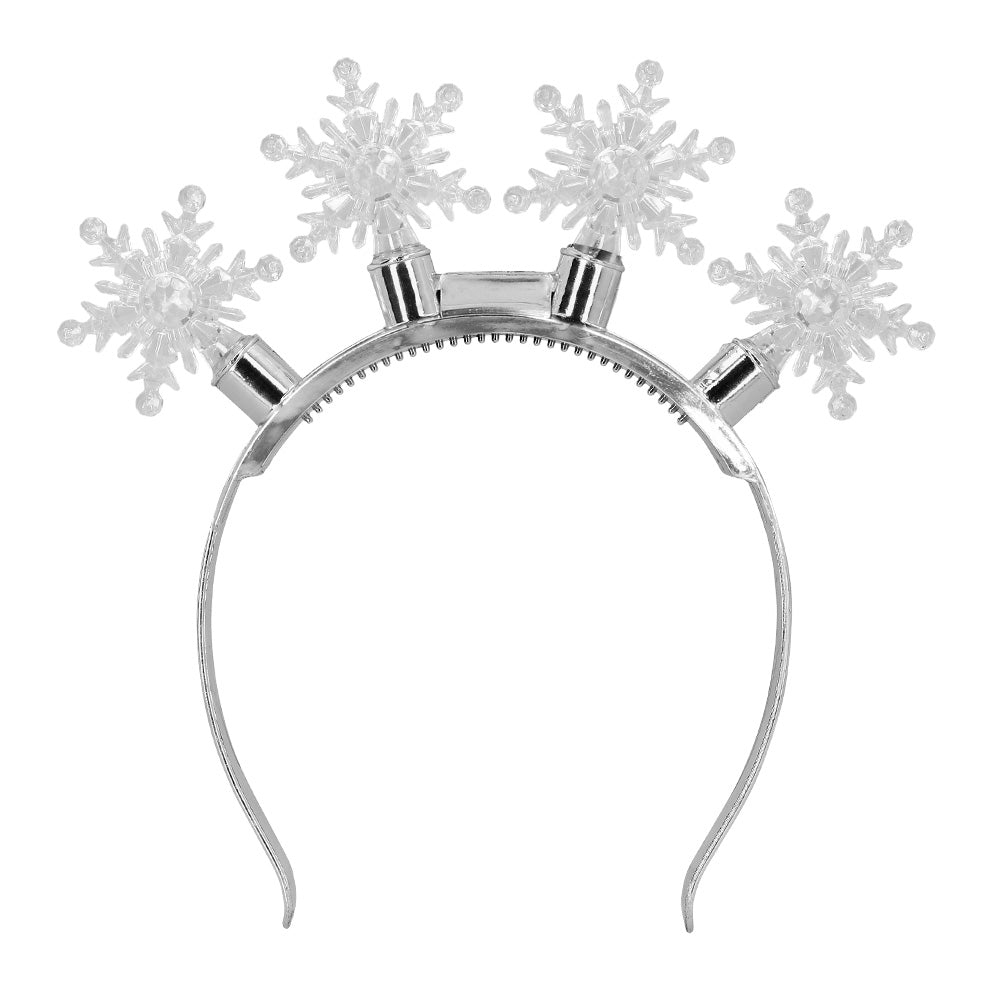 LED Haarreif Schneeflocken Eiskönigin
