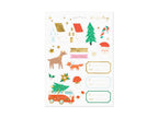 20x Sticker Weihnachten