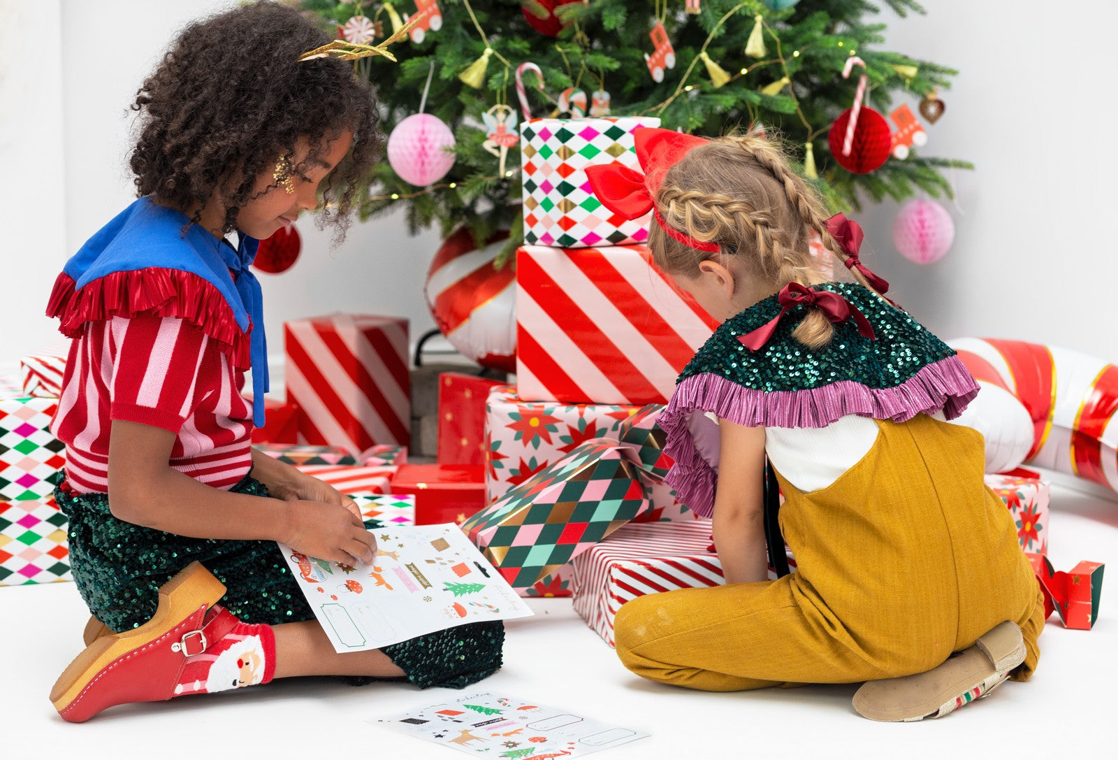 20x Sticker Weihnachten