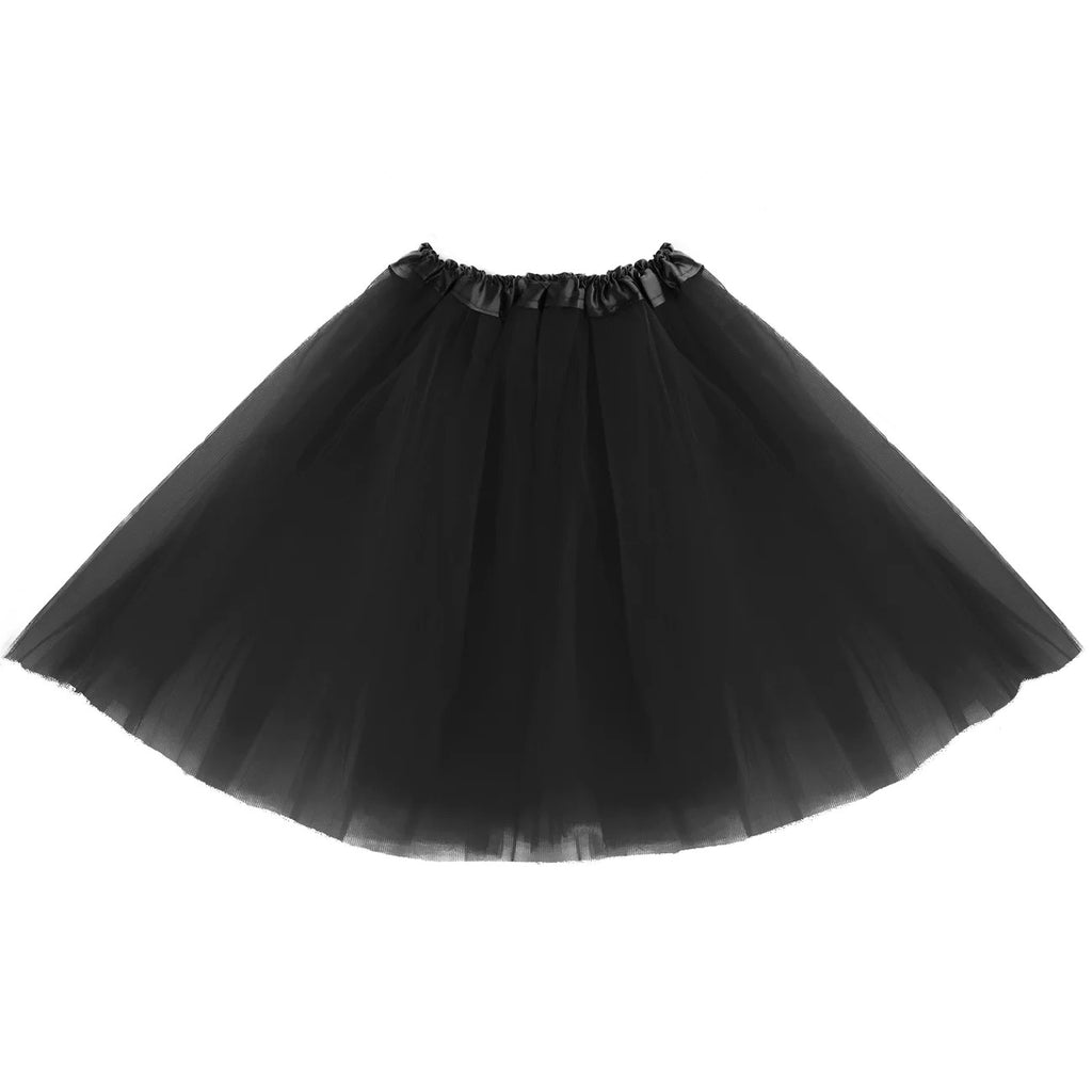 Tutu schwarz Erwachsene 40cm