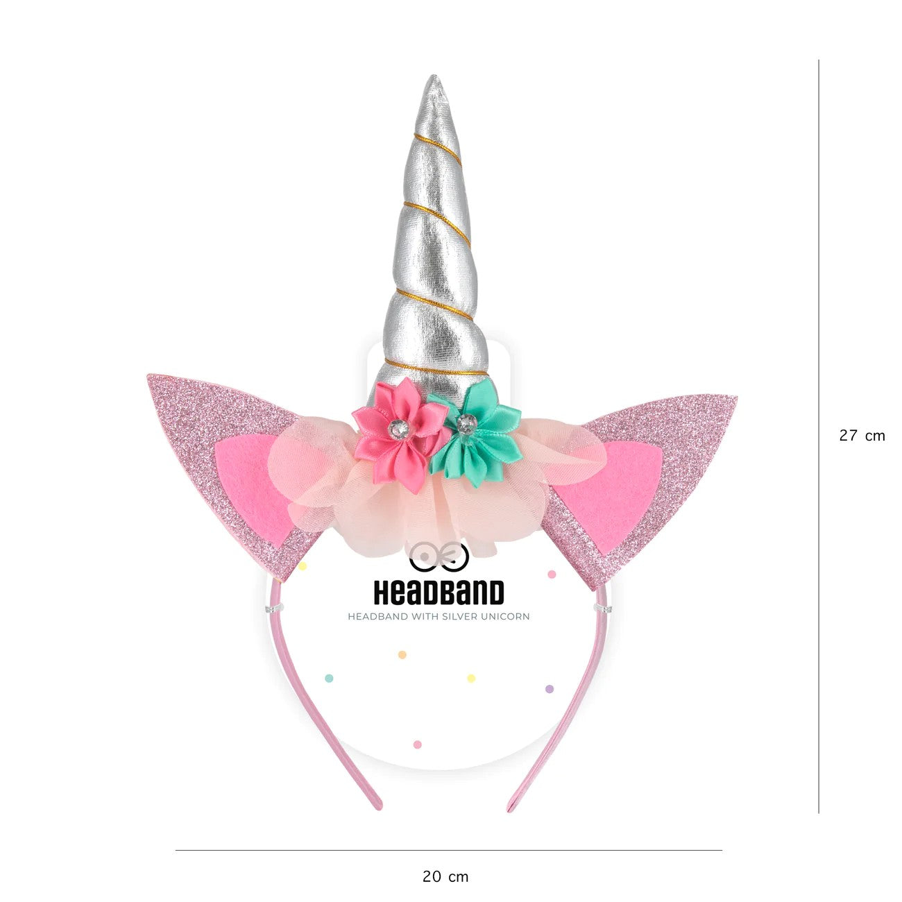 Haarreif Unicorn silber