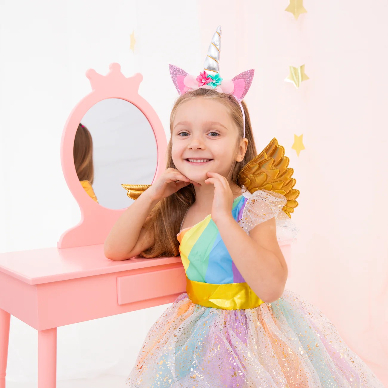 Haarreif Unicorn silber