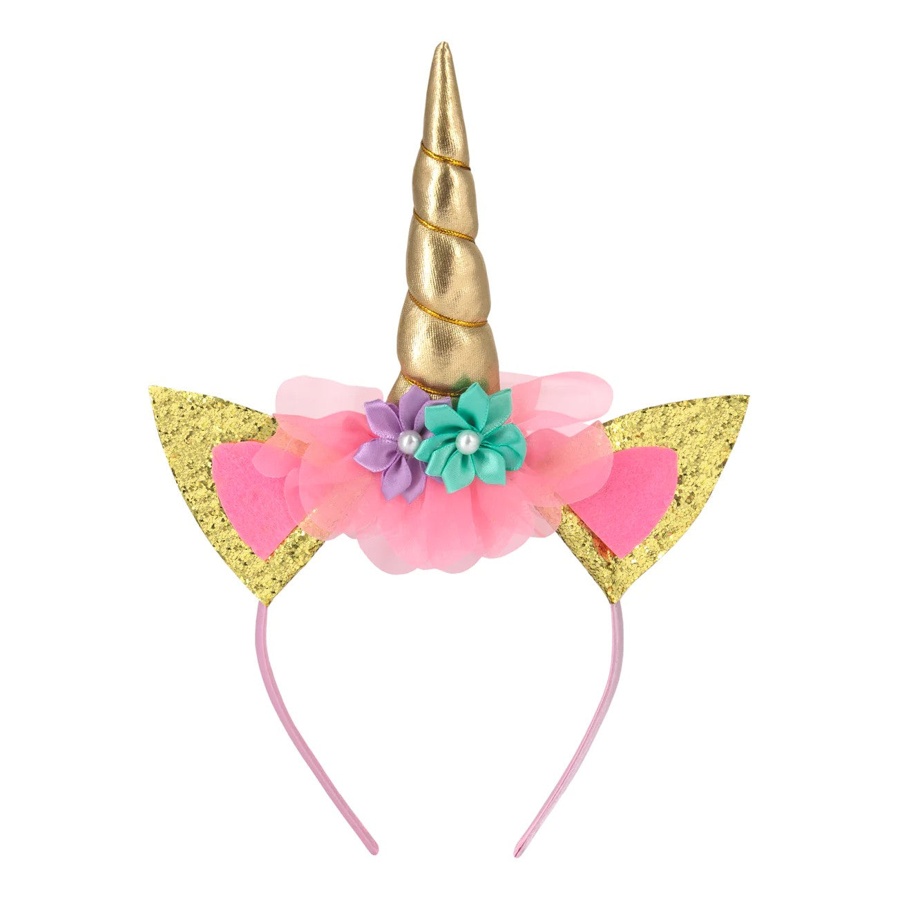 Haarreif Unicorn gold