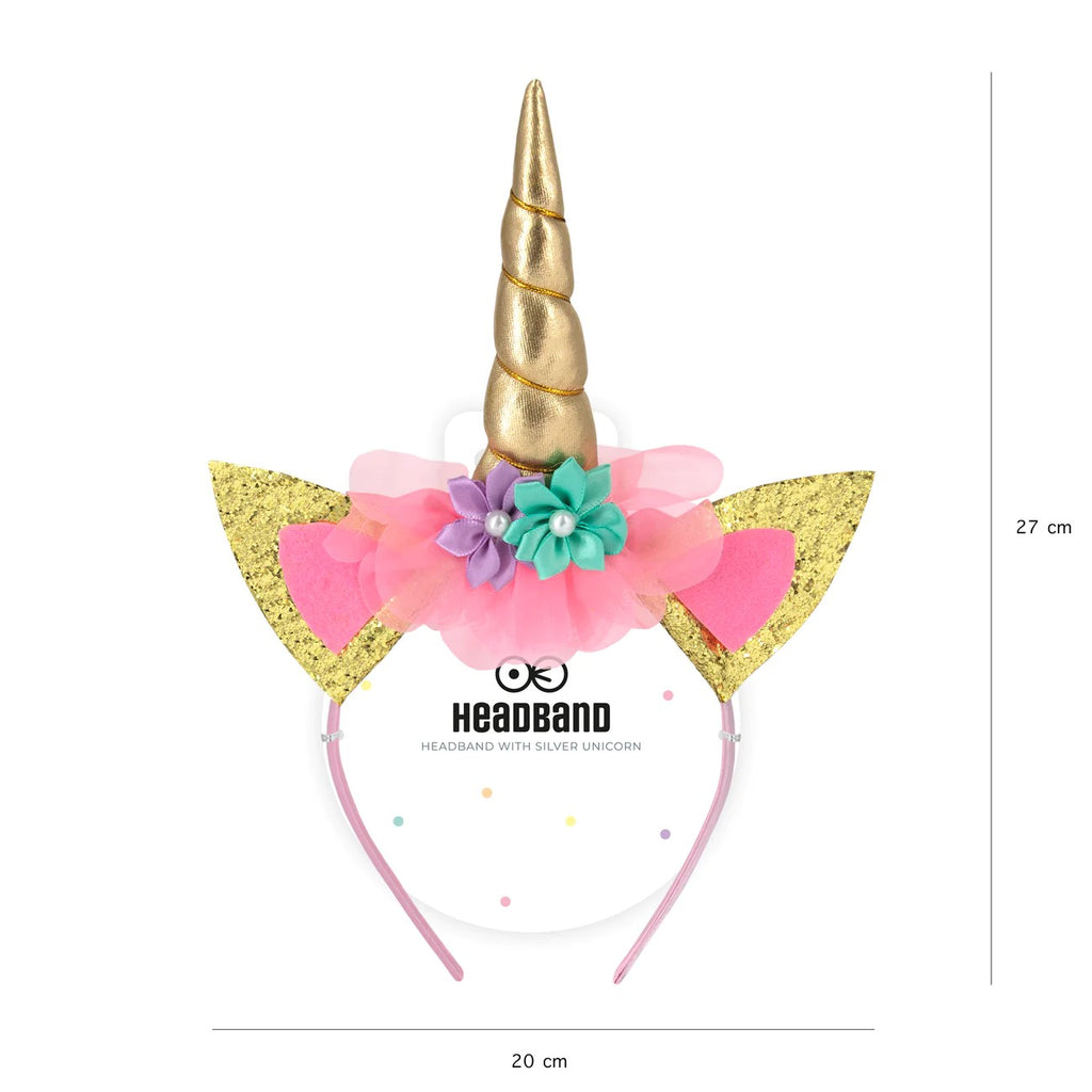 Haarreif Unicorn gold