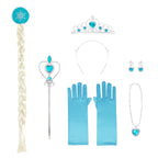 Prinzessinnenset blau 9teilig