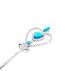 Prinzessinnenset blau 9teilig