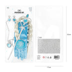 Prinzessinnenset blau 9teilig
