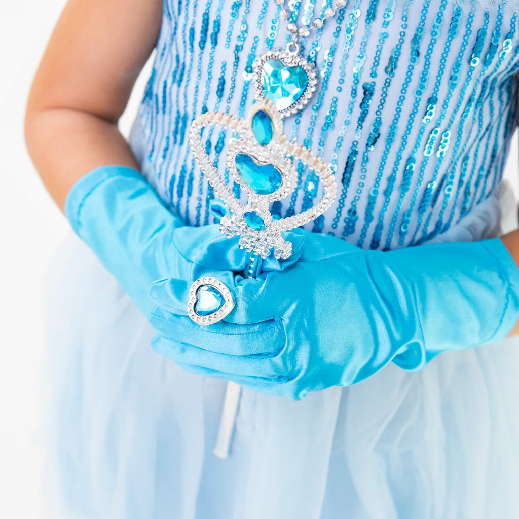 Prinzessinnenset blau 9teilig