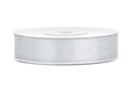 Satinband silber L 25m B 12mm