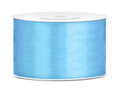 Satinband hellblau L 25m B 38mm