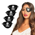 4x Piratenaugenklappe