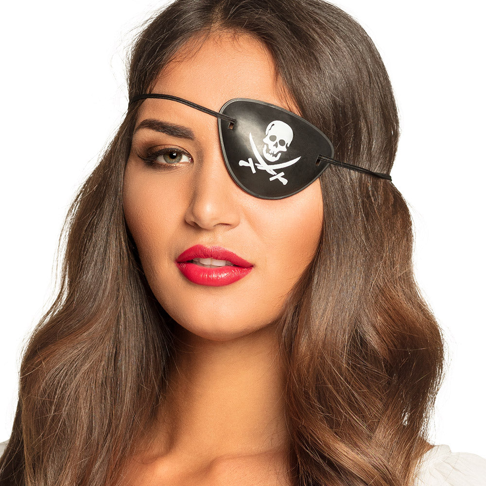 4x Piratenaugenklappe