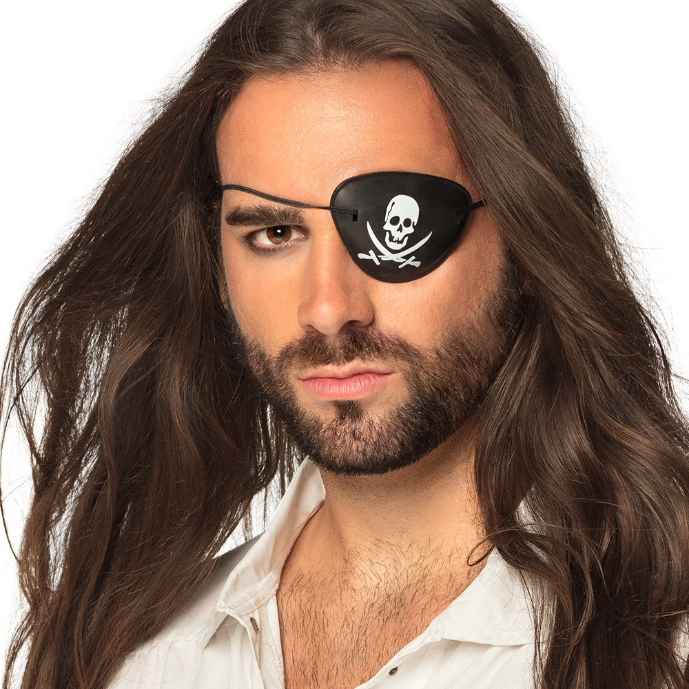 4x Piratenaugenklappe