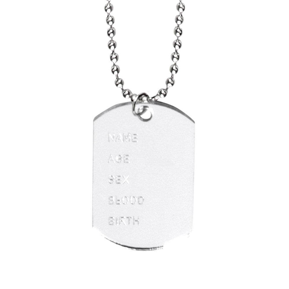 Halskette Militärmarke