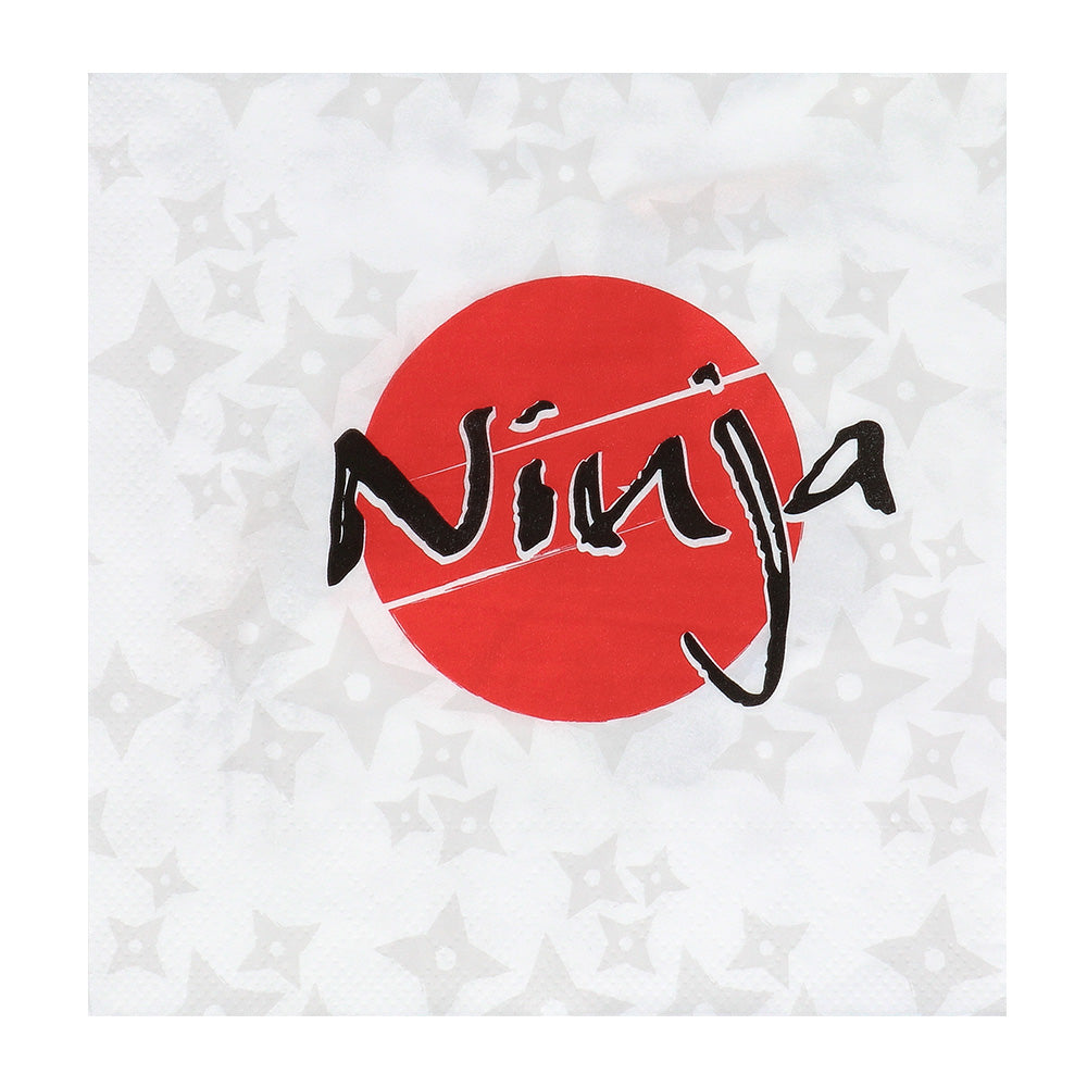 20x Serviette Ninja 33cm
