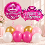 Princess Ballons & Ballonset rosa – Prinzessinnen Geburtstag