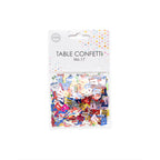 Tischkonfetti Zahl 17 bunt 14g