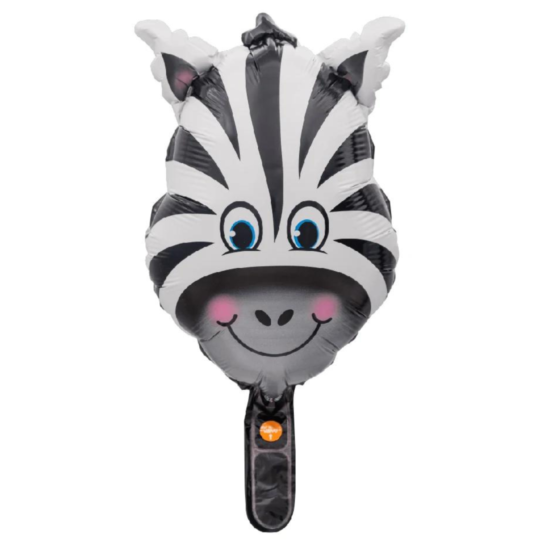 Mini-Folienballon Zebra