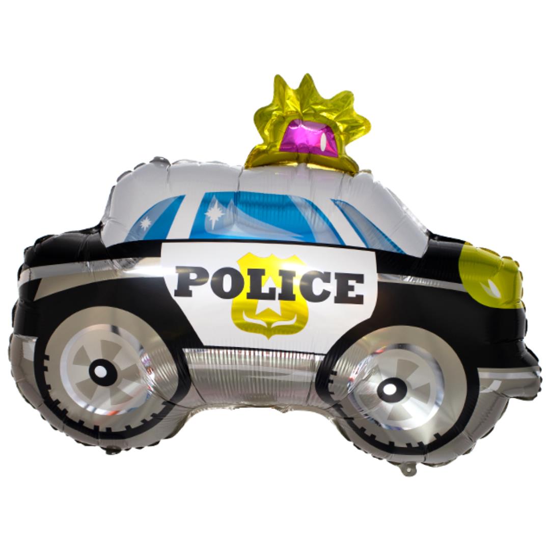 Folienballon Polizeiauto 70cm
