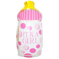 Folienballon Babyflasche pink 70cm