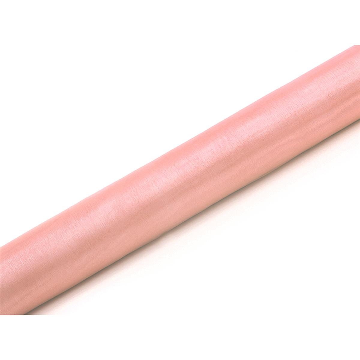 Organza 36cm x 9m rosegold