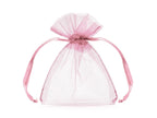 10x Organzatüte rosa 10cm