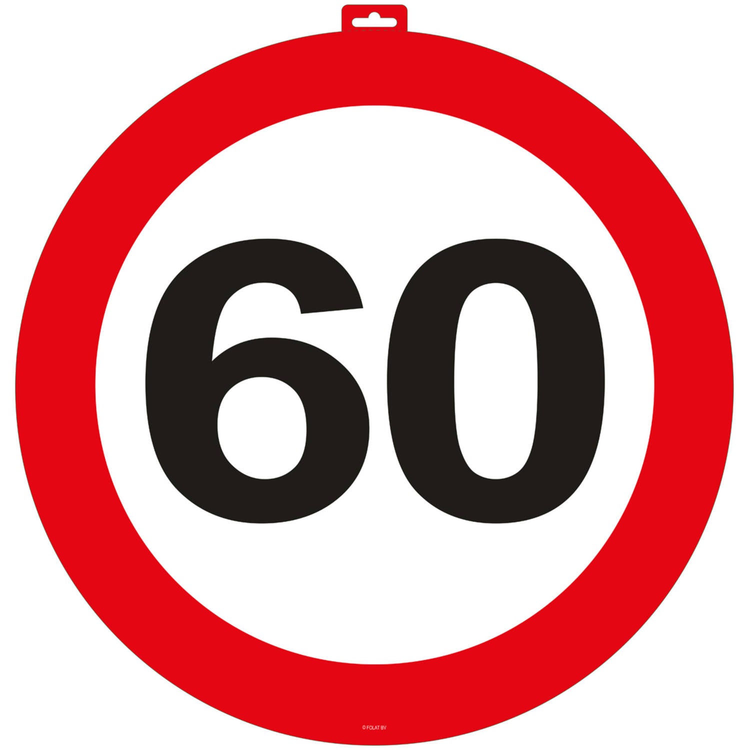 Riesenschild 60 Trafficsign 47cm